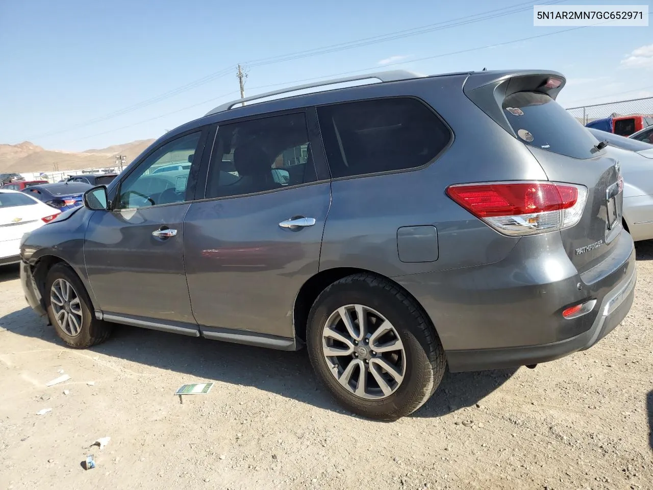 2016 Nissan Pathfinder S VIN: 5N1AR2MN7GC652971 Lot: 62318394