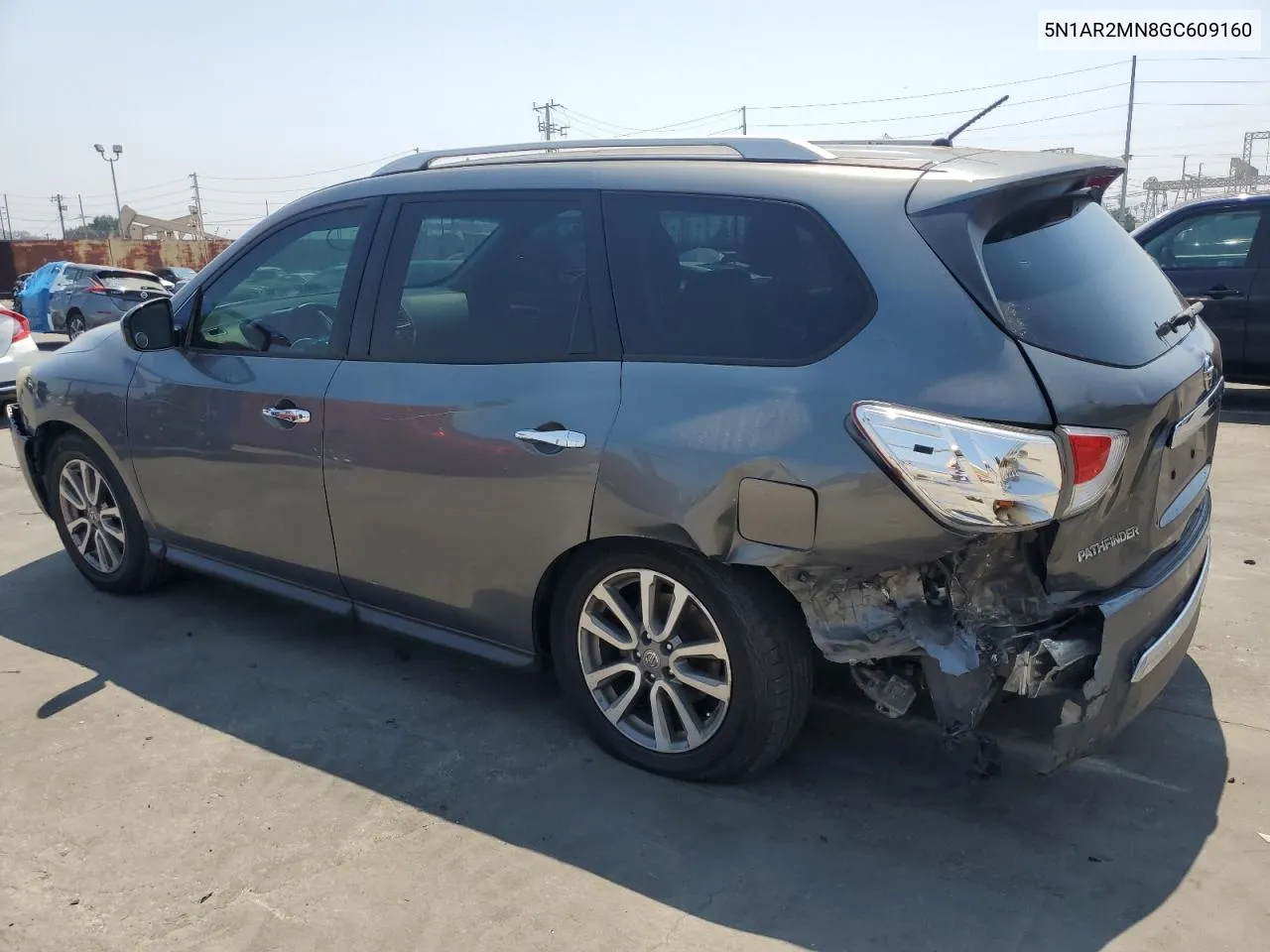 2016 Nissan Pathfinder S VIN: 5N1AR2MN8GC609160 Lot: 62507184