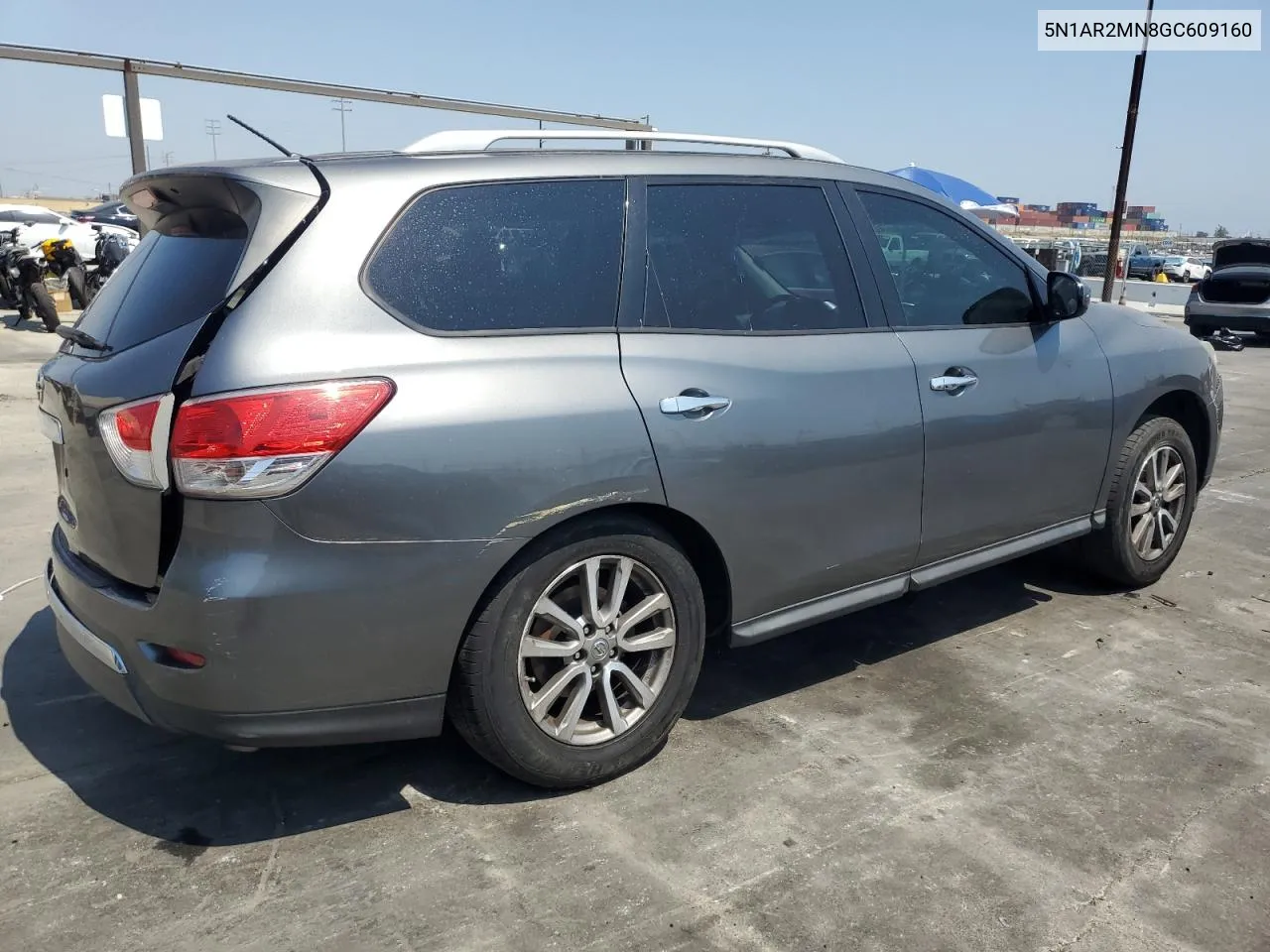 2016 Nissan Pathfinder S VIN: 5N1AR2MN8GC609160 Lot: 62507184