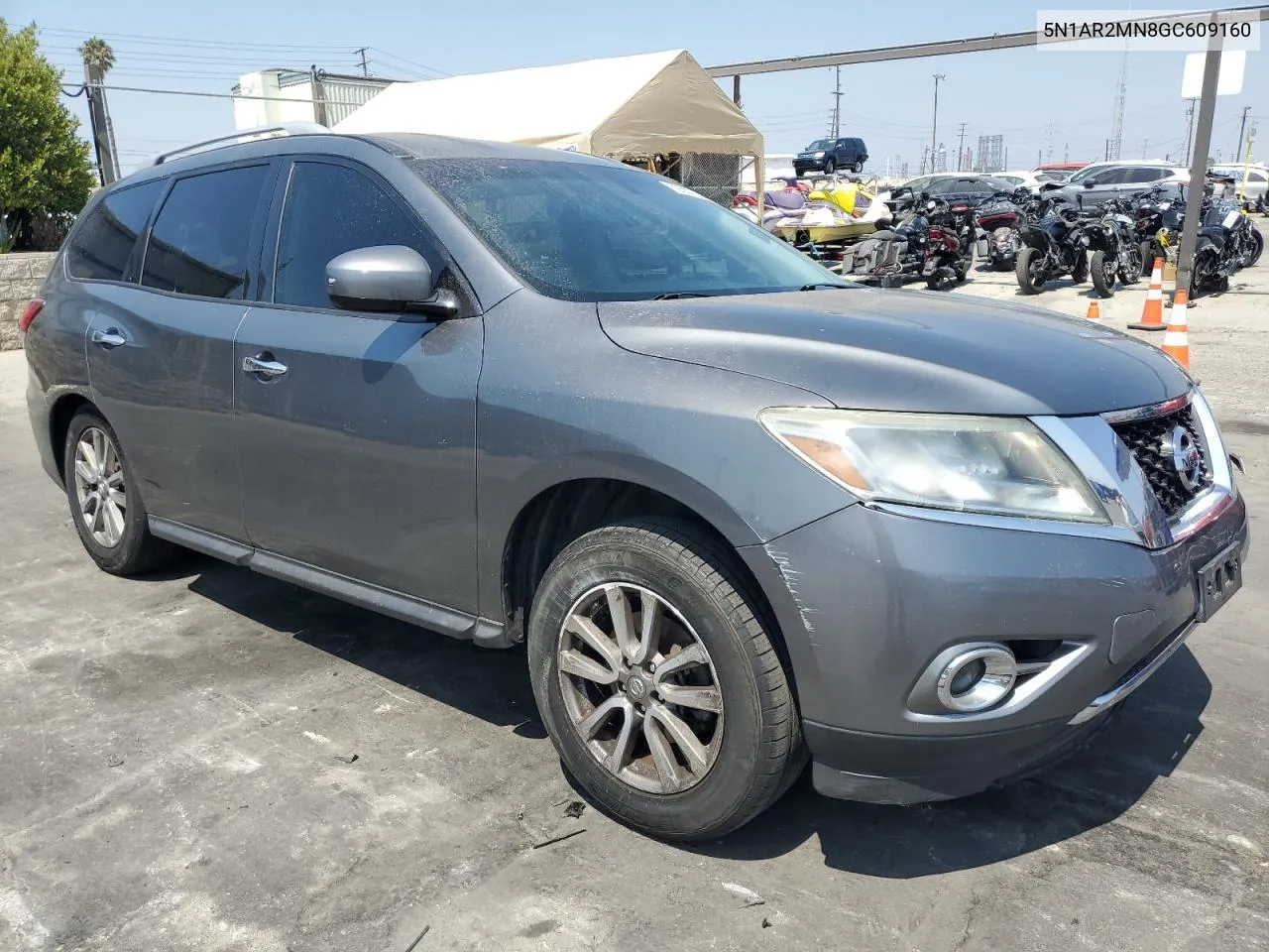 2016 Nissan Pathfinder S VIN: 5N1AR2MN8GC609160 Lot: 62507184