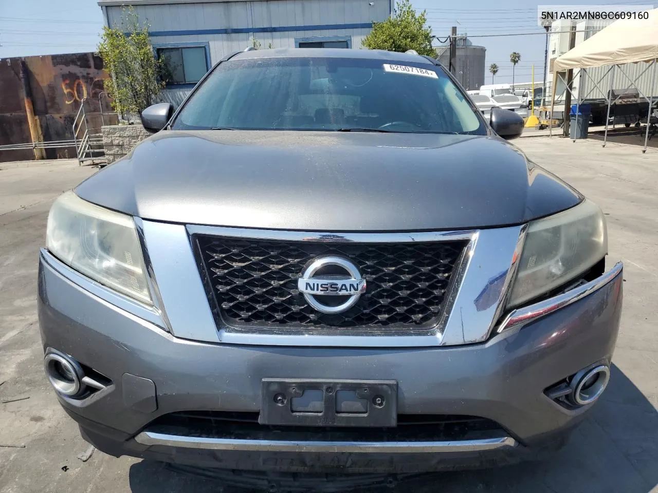 2016 Nissan Pathfinder S VIN: 5N1AR2MN8GC609160 Lot: 62507184