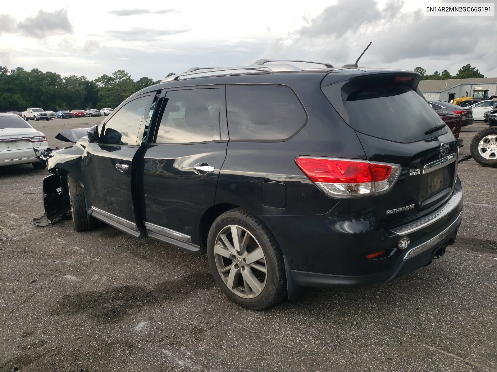 2016 Nissan Pathfinder S VIN: 5N1AR2MN2GC665191 Lot: 63183724