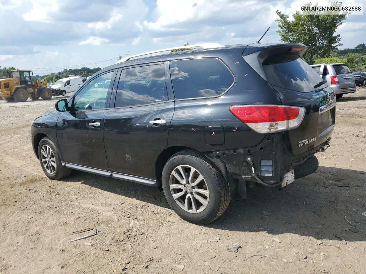 2016 Nissan Pathfinder S VIN: 5N1AR2MN0GC632688 Lot: 65967804