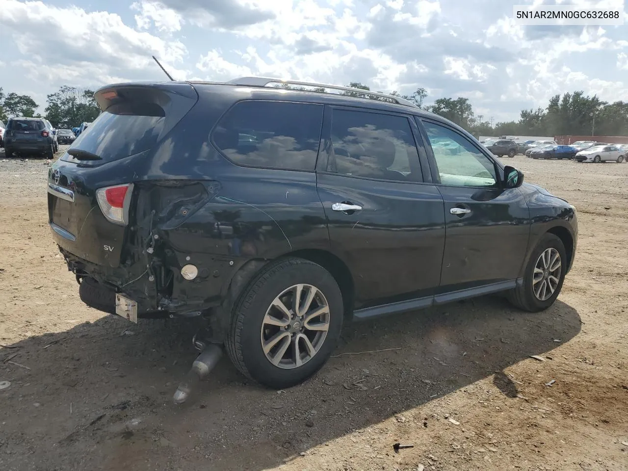 2016 Nissan Pathfinder S VIN: 5N1AR2MN0GC632688 Lot: 65967804