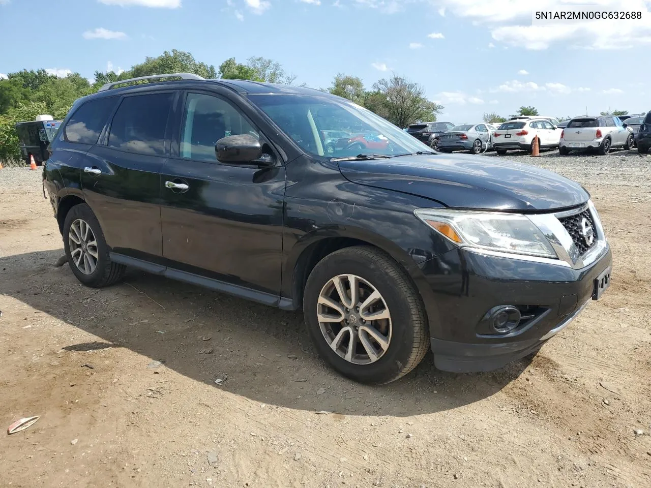 2016 Nissan Pathfinder S VIN: 5N1AR2MN0GC632688 Lot: 65967804