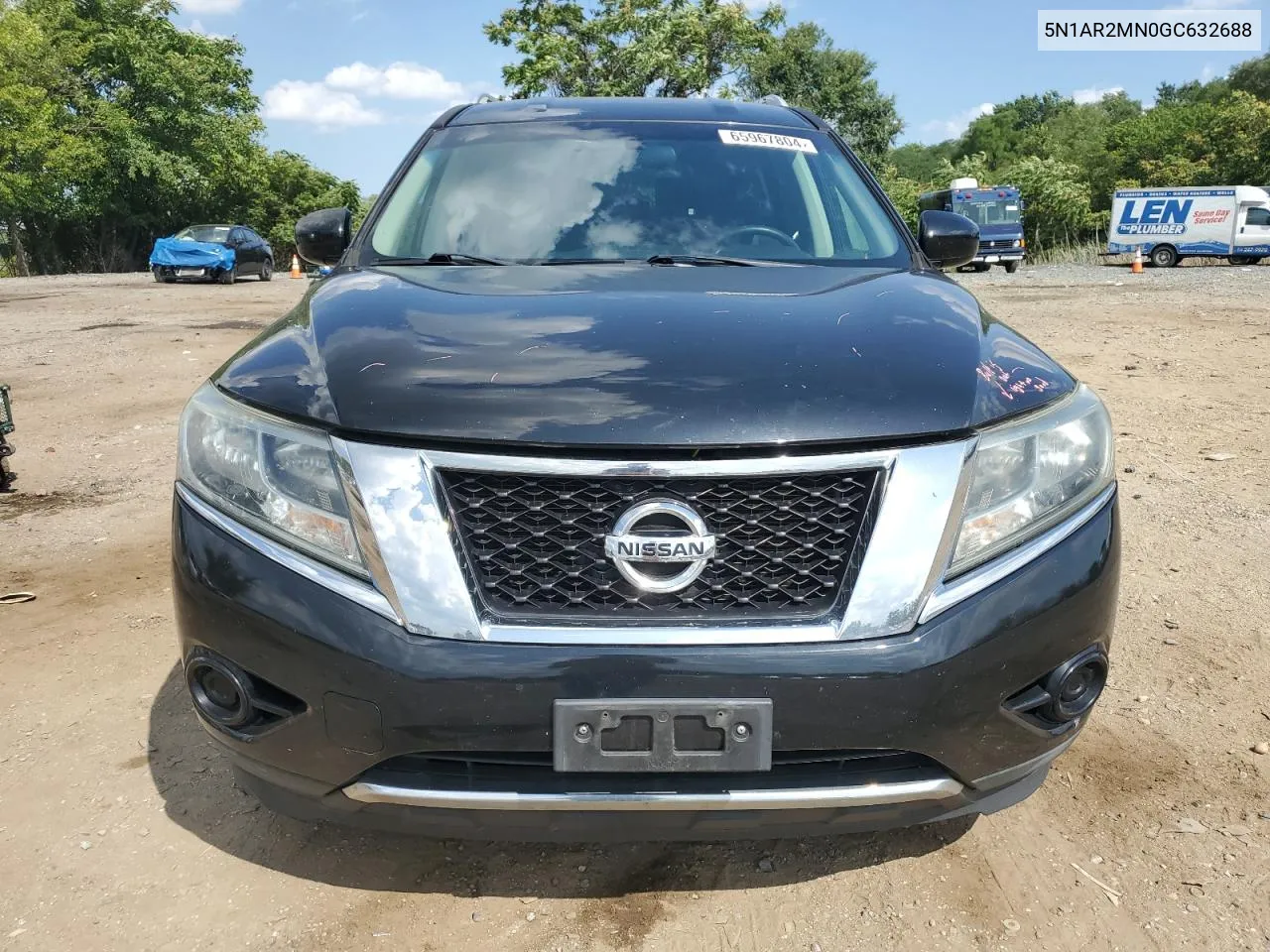 2016 Nissan Pathfinder S VIN: 5N1AR2MN0GC632688 Lot: 65967804