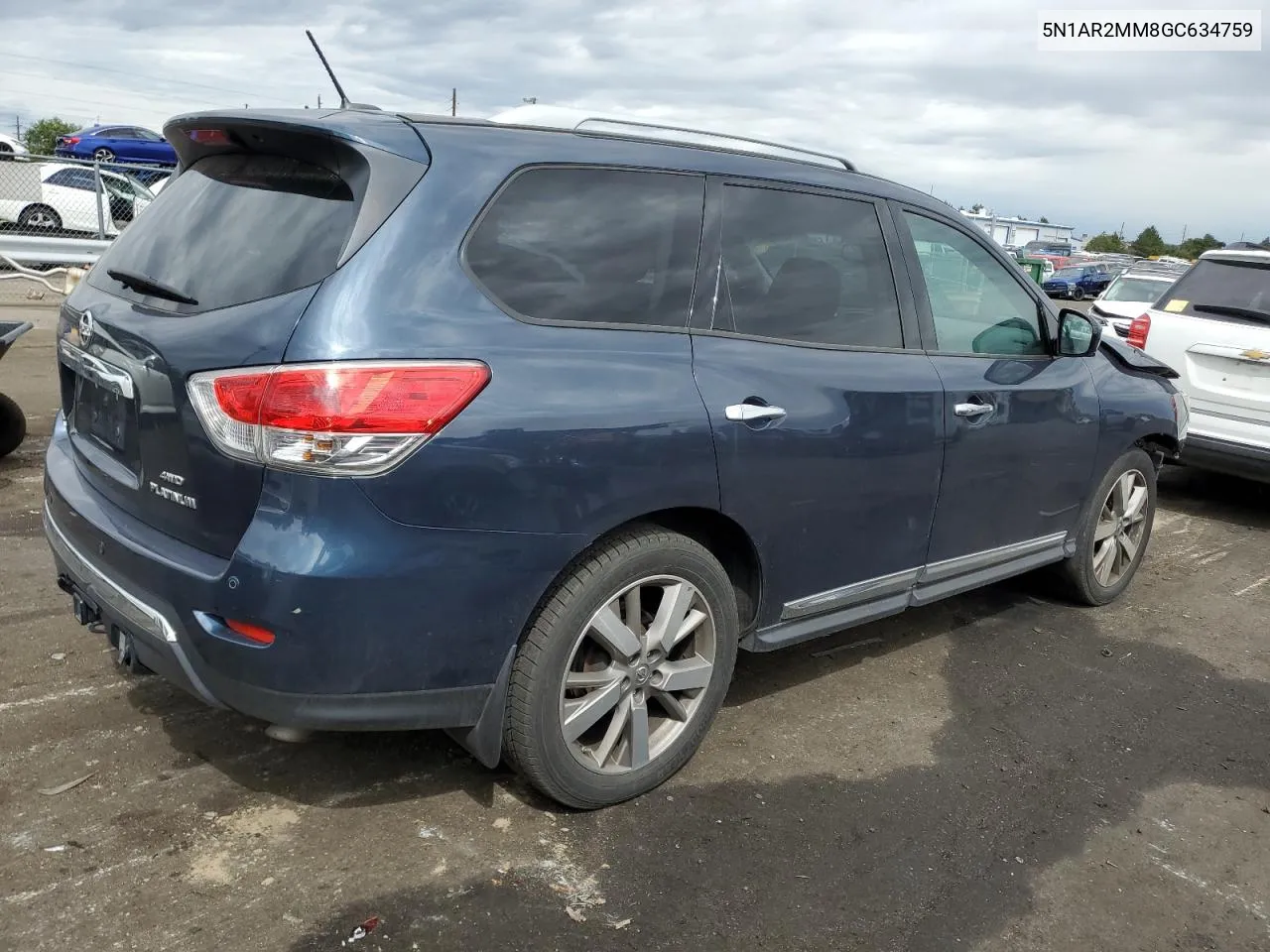 2016 Nissan Pathfinder S VIN: 5N1AR2MM8GC634759 Lot: 68728164