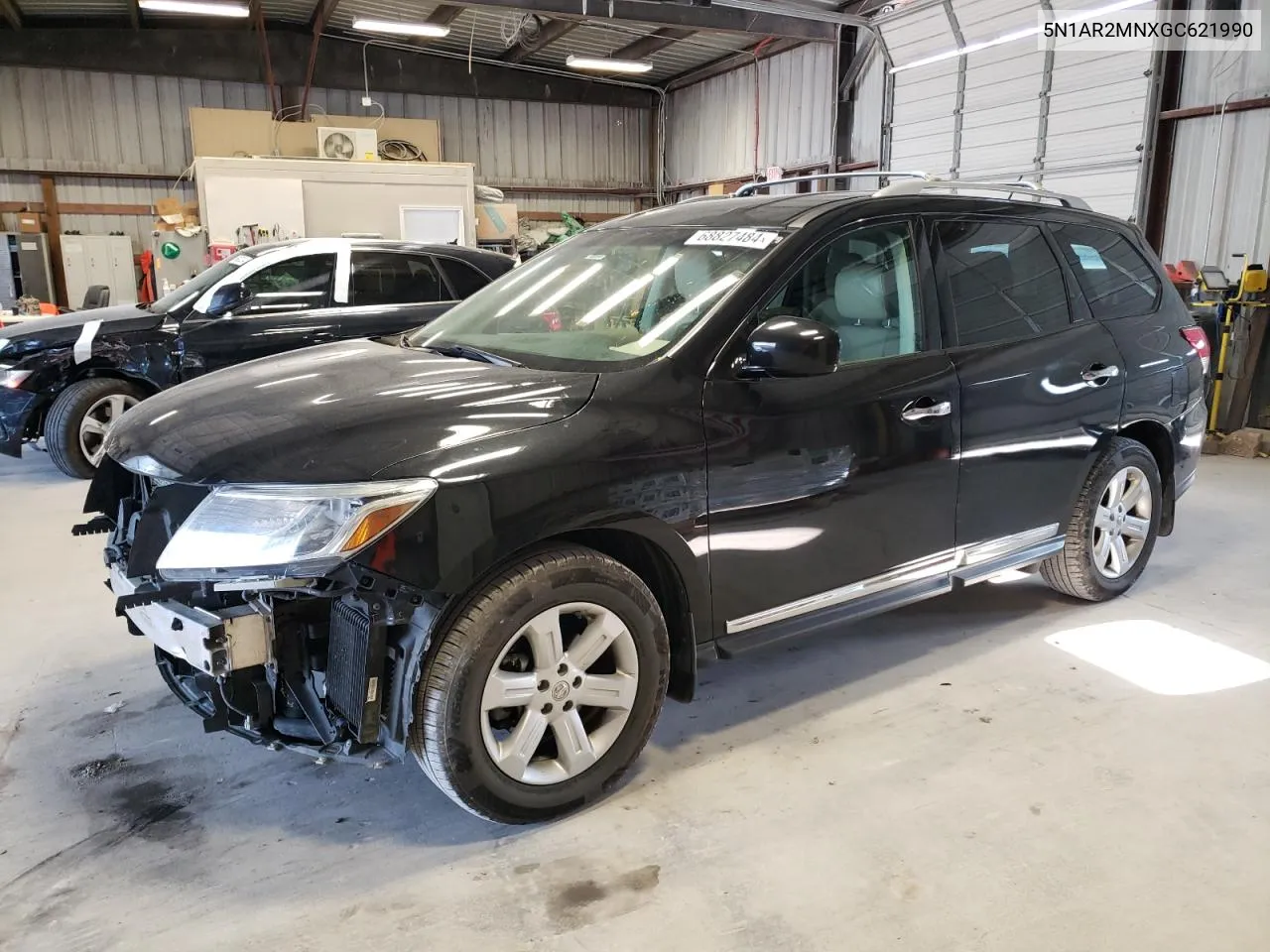 2016 Nissan Pathfinder S VIN: 5N1AR2MNXGC621990 Lot: 68827484