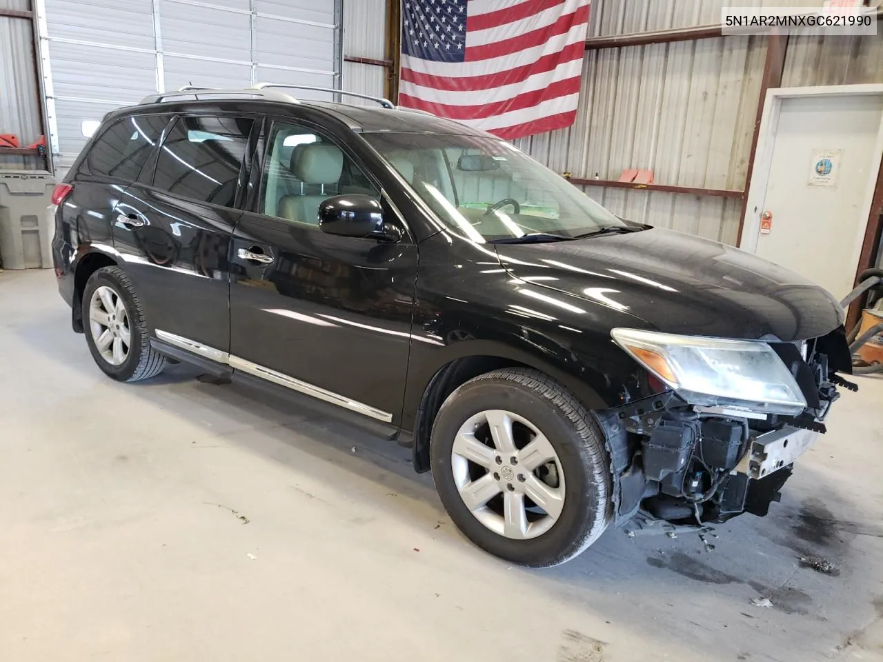 2016 Nissan Pathfinder S VIN: 5N1AR2MNXGC621990 Lot: 68827484