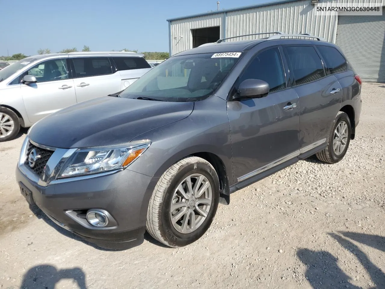 2016 Nissan Pathfinder S VIN: 5N1AR2MN3GC630448 Lot: 68975454