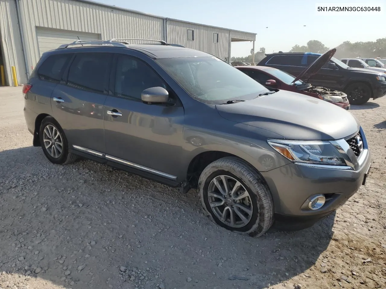 2016 Nissan Pathfinder S VIN: 5N1AR2MN3GC630448 Lot: 68975454