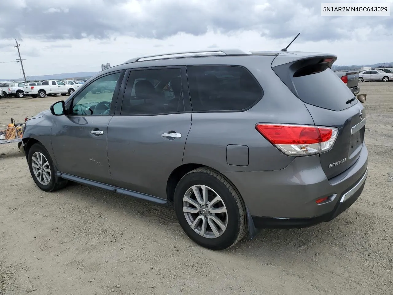 2016 Nissan Pathfinder S VIN: 5N1AR2MN4GC643029 Lot: 69017274