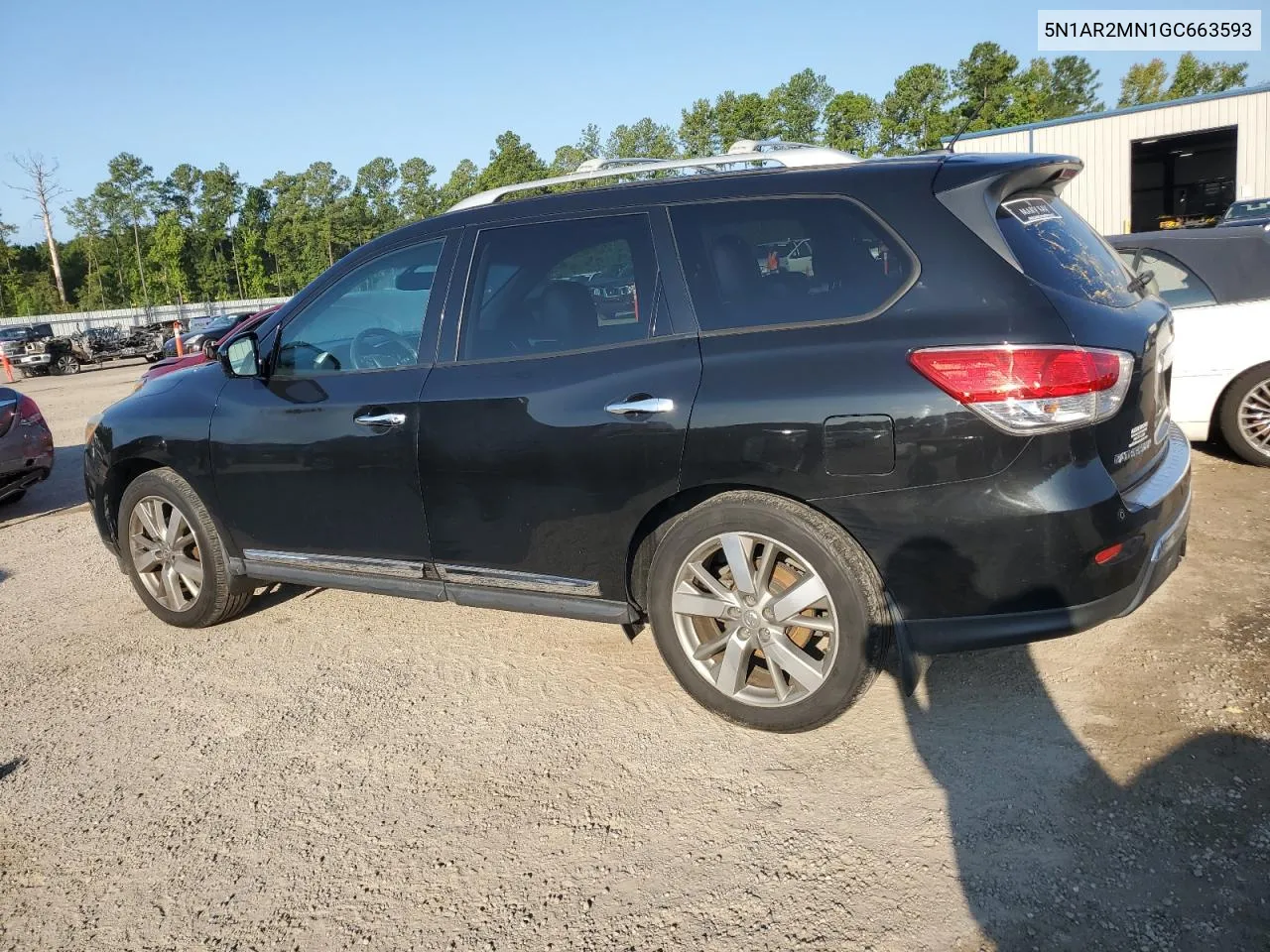 2016 Nissan Pathfinder S VIN: 5N1AR2MN1GC663593 Lot: 69401864