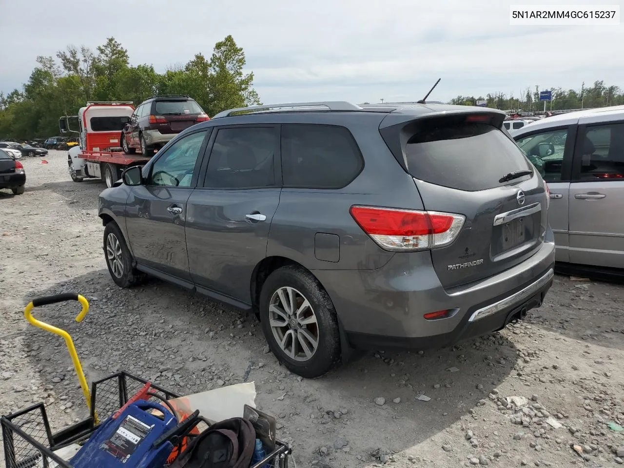 2016 Nissan Pathfinder S VIN: 5N1AR2MM4GC615237 Lot: 69524584