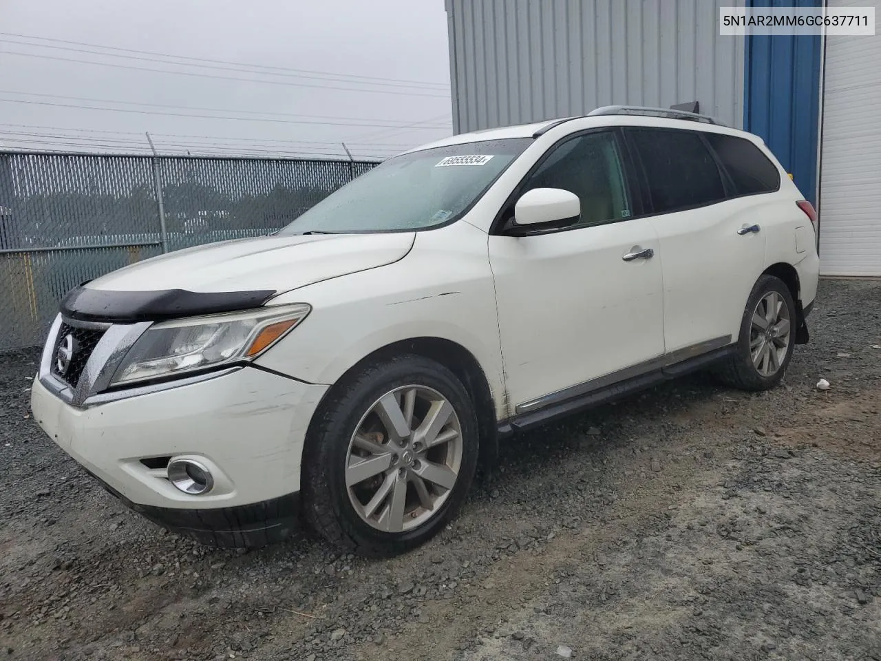 2016 Nissan Pathfinder S VIN: 5N1AR2MM6GC637711 Lot: 69555534