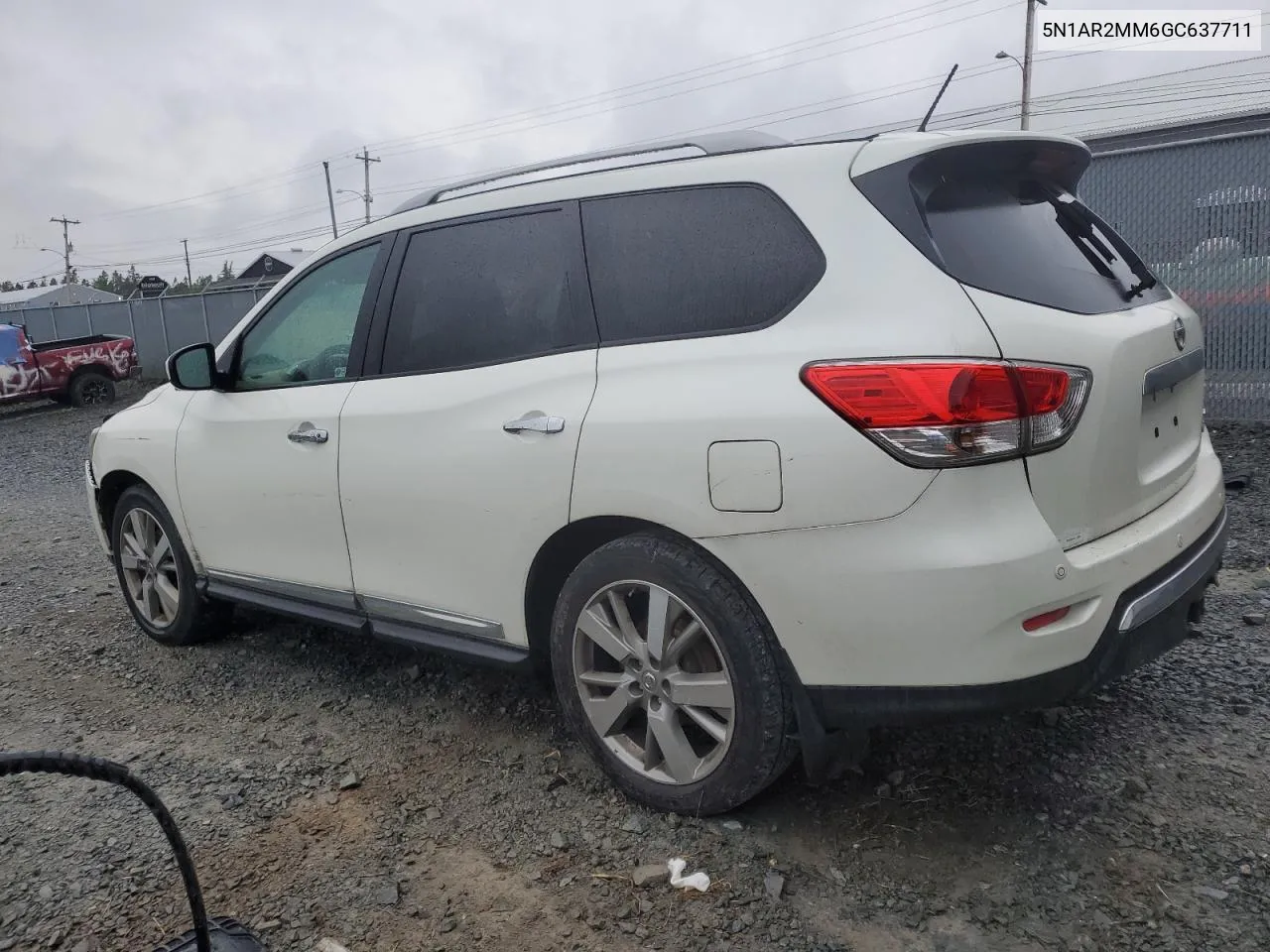 2016 Nissan Pathfinder S VIN: 5N1AR2MM6GC637711 Lot: 69555534