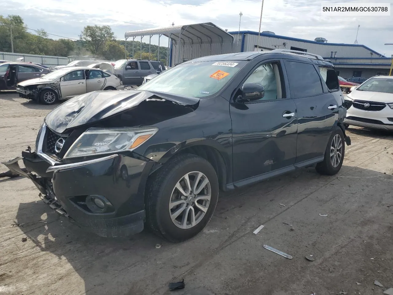 2016 Nissan Pathfinder S VIN: 5N1AR2MM6GC630788 Lot: 70256334