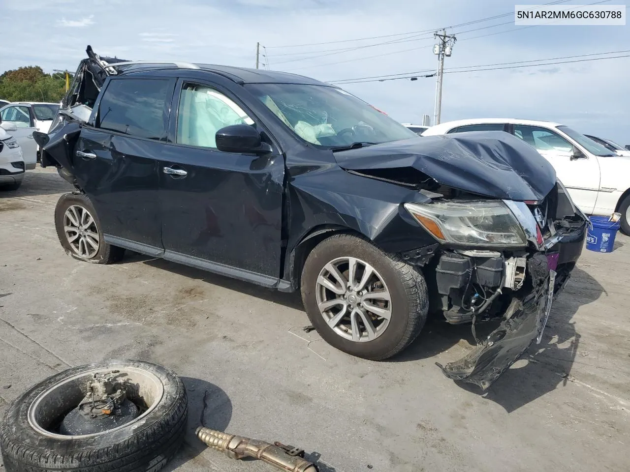 2016 Nissan Pathfinder S VIN: 5N1AR2MM6GC630788 Lot: 70256334