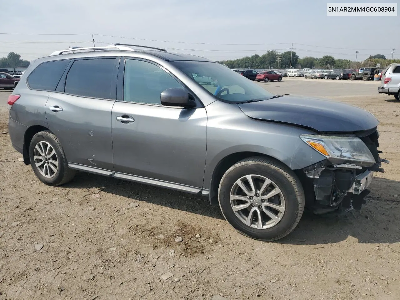 2016 Nissan Pathfinder S VIN: 5N1AR2MM4GC608904 Lot: 71066324