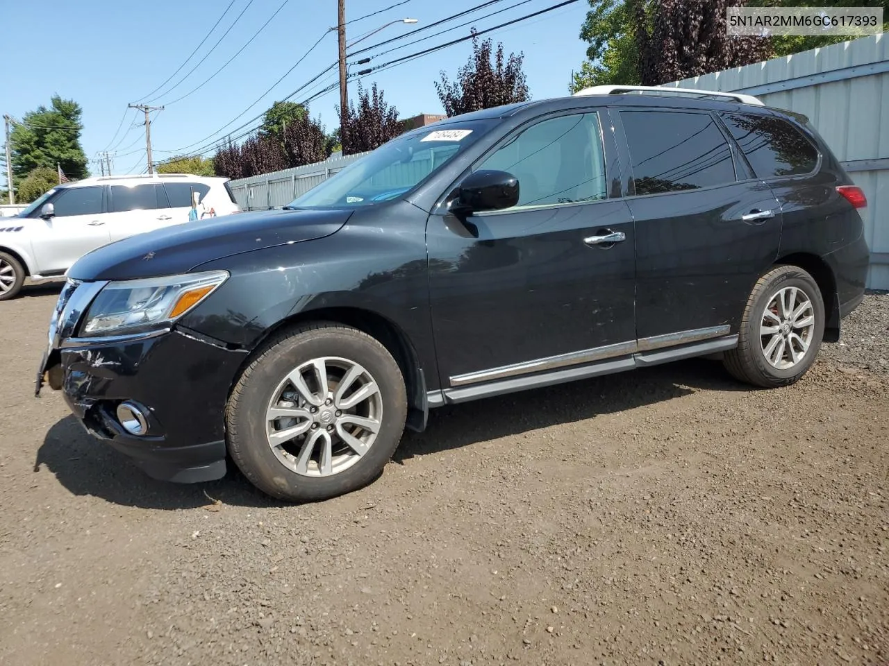 2016 Nissan Pathfinder S VIN: 5N1AR2MM6GC617393 Lot: 71084484