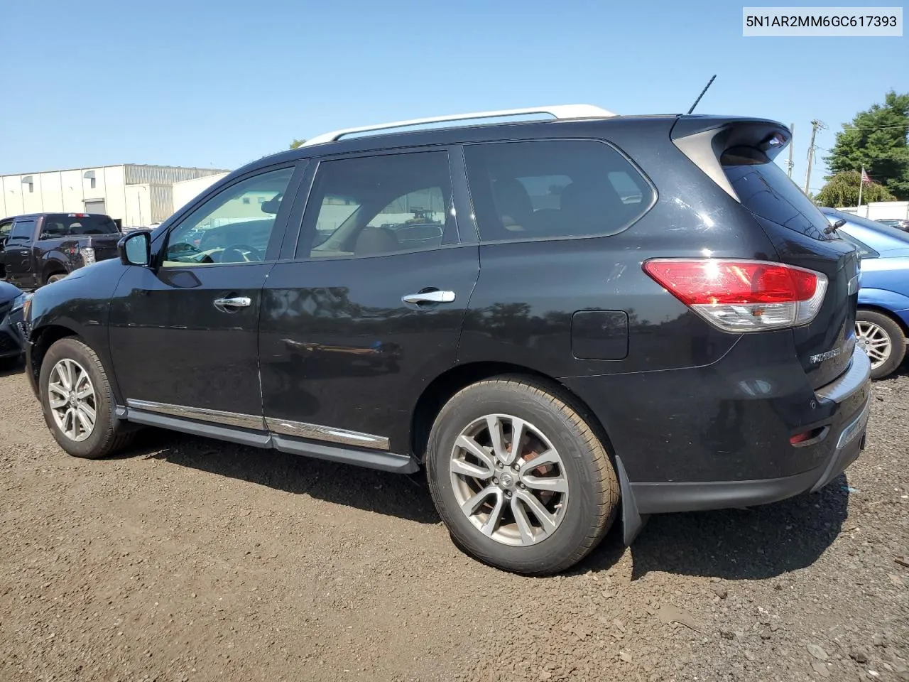 2016 Nissan Pathfinder S VIN: 5N1AR2MM6GC617393 Lot: 71084484