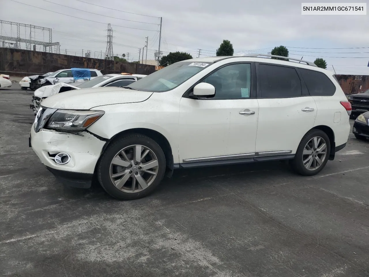 5N1AR2MM1GC671541 2016 Nissan Pathfinder S