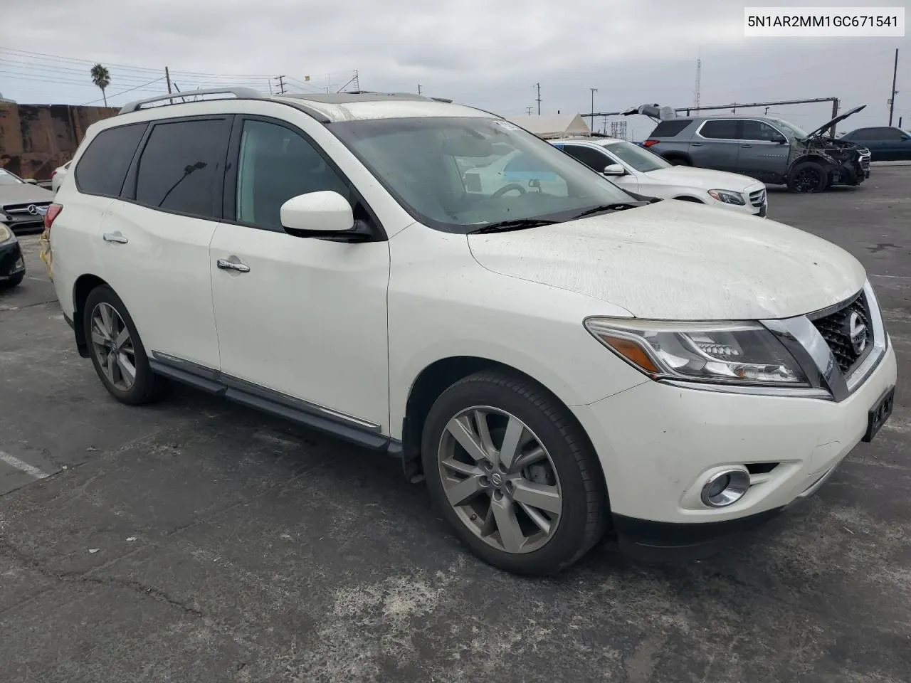 2016 Nissan Pathfinder S VIN: 5N1AR2MM1GC671541 Lot: 71591364