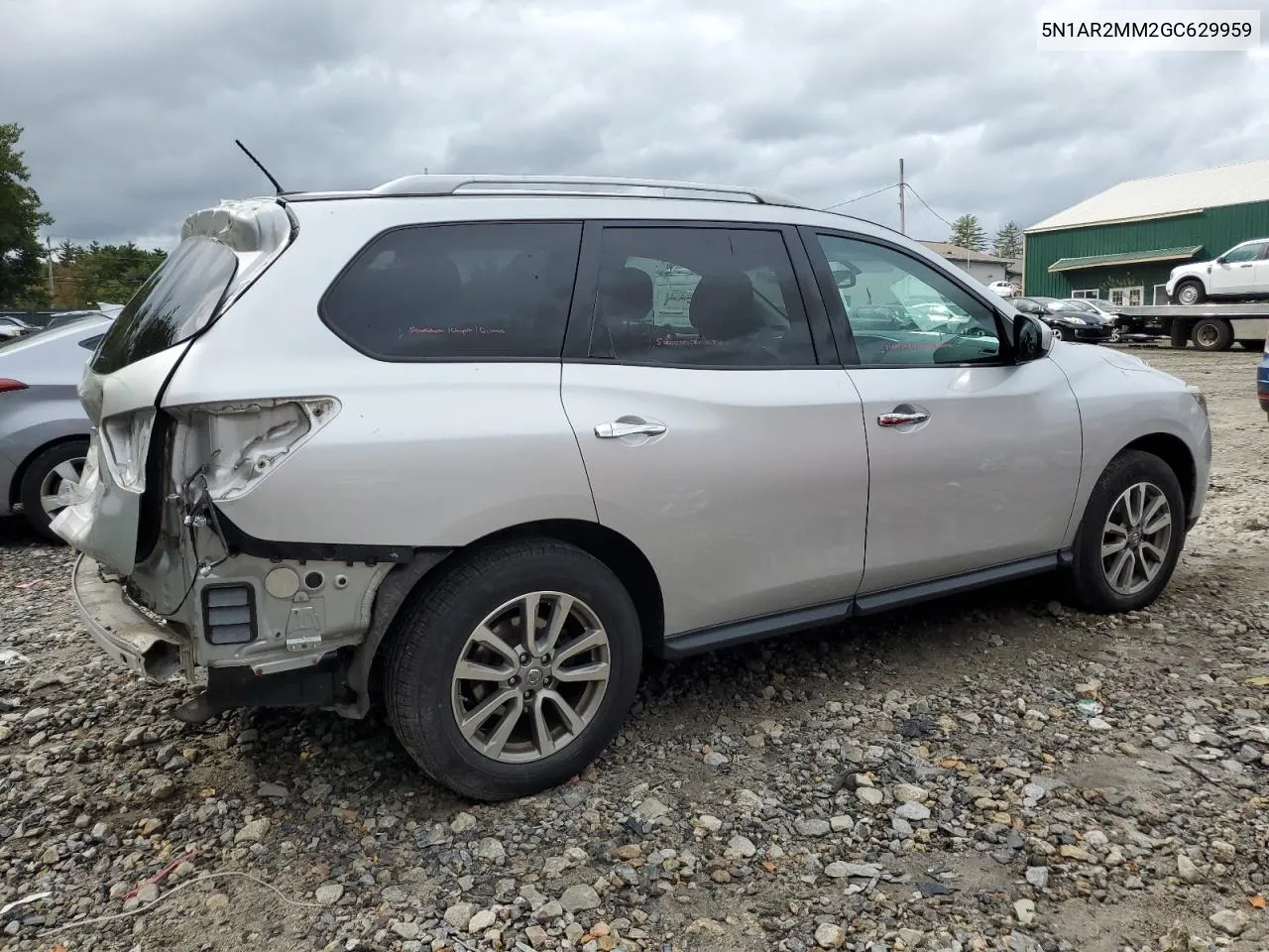 2016 Nissan Pathfinder S VIN: 5N1AR2MM2GC629959 Lot: 71638544