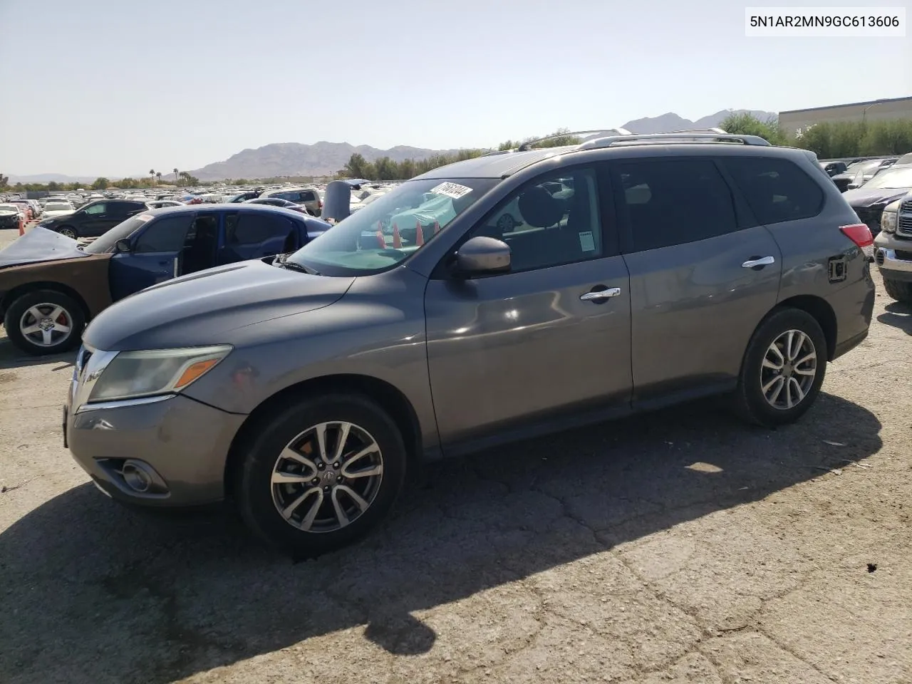 2016 Nissan Pathfinder S VIN: 5N1AR2MN9GC613606 Lot: 71661244