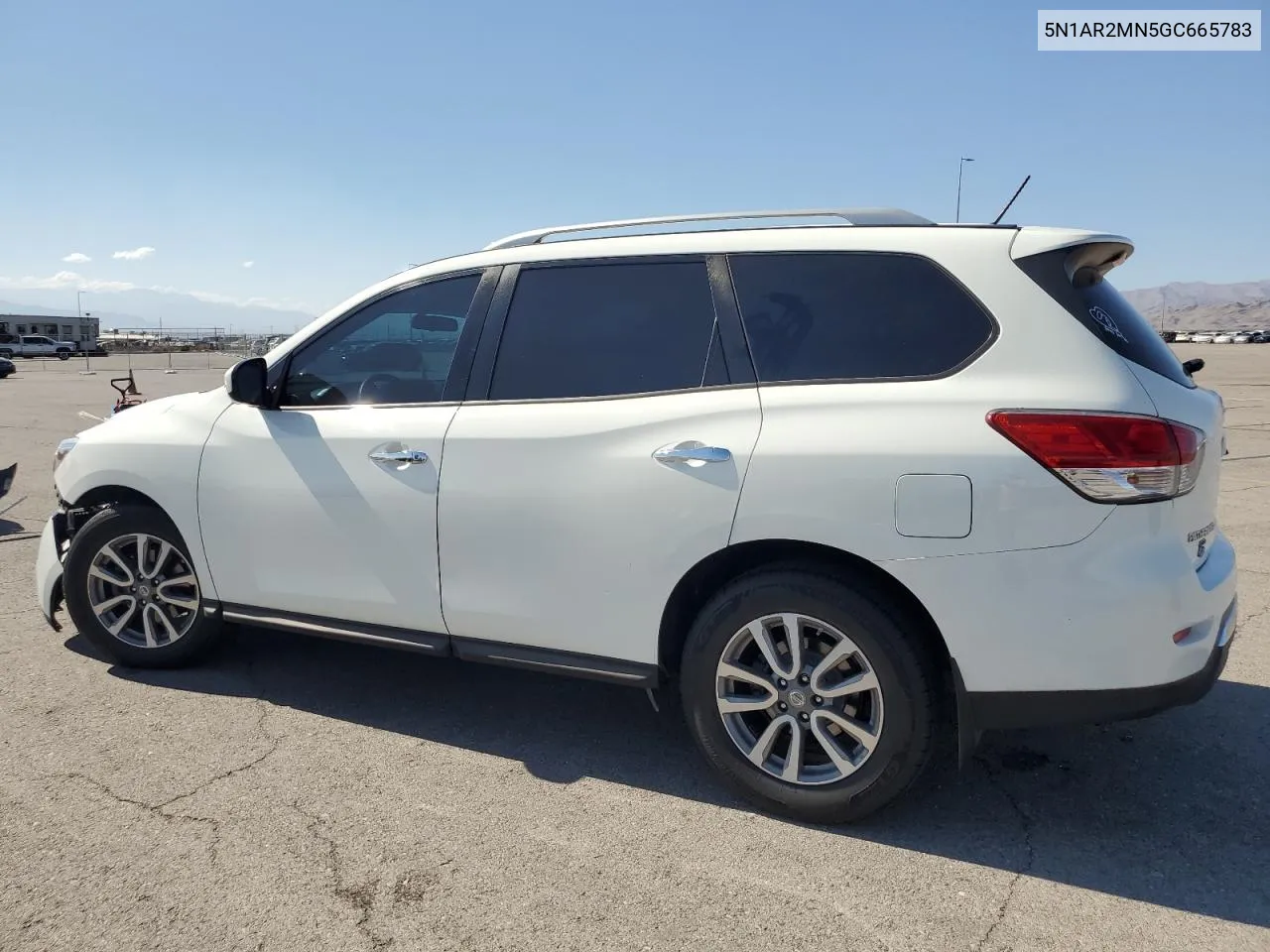 2016 Nissan Pathfinder S VIN: 5N1AR2MN5GC665783 Lot: 72045174