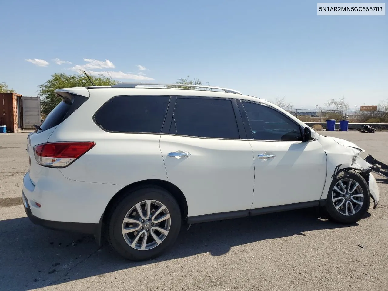 2016 Nissan Pathfinder S VIN: 5N1AR2MN5GC665783 Lot: 72045174