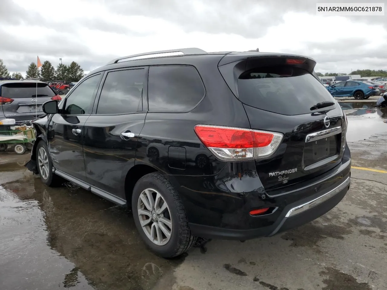 2016 Nissan Pathfinder S VIN: 5N1AR2MM6GC621878 Lot: 72582024