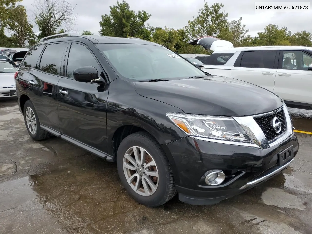 2016 Nissan Pathfinder S VIN: 5N1AR2MM6GC621878 Lot: 72582024