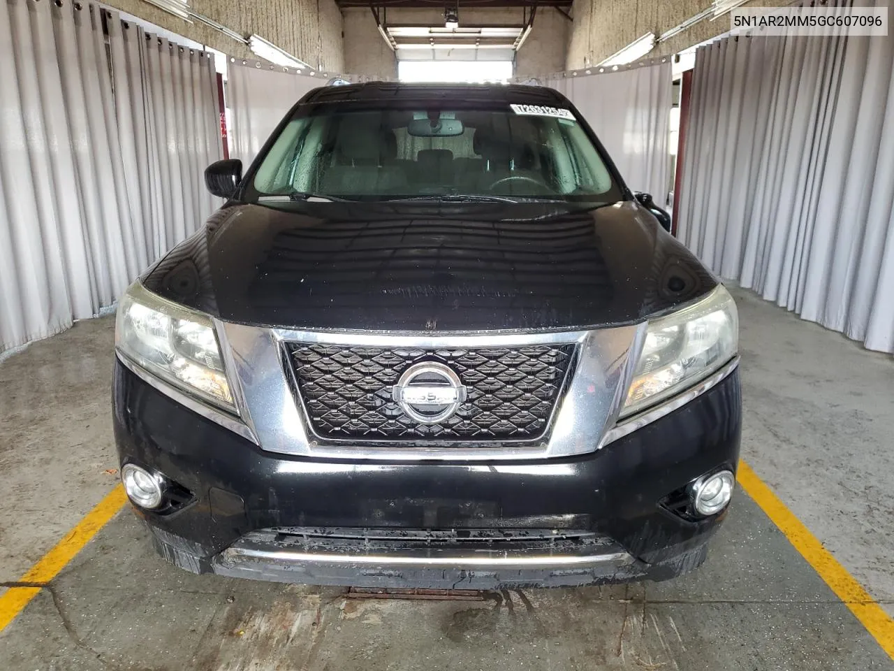 2016 Nissan Pathfinder S VIN: 5N1AR2MM5GC607096 Lot: 72631254