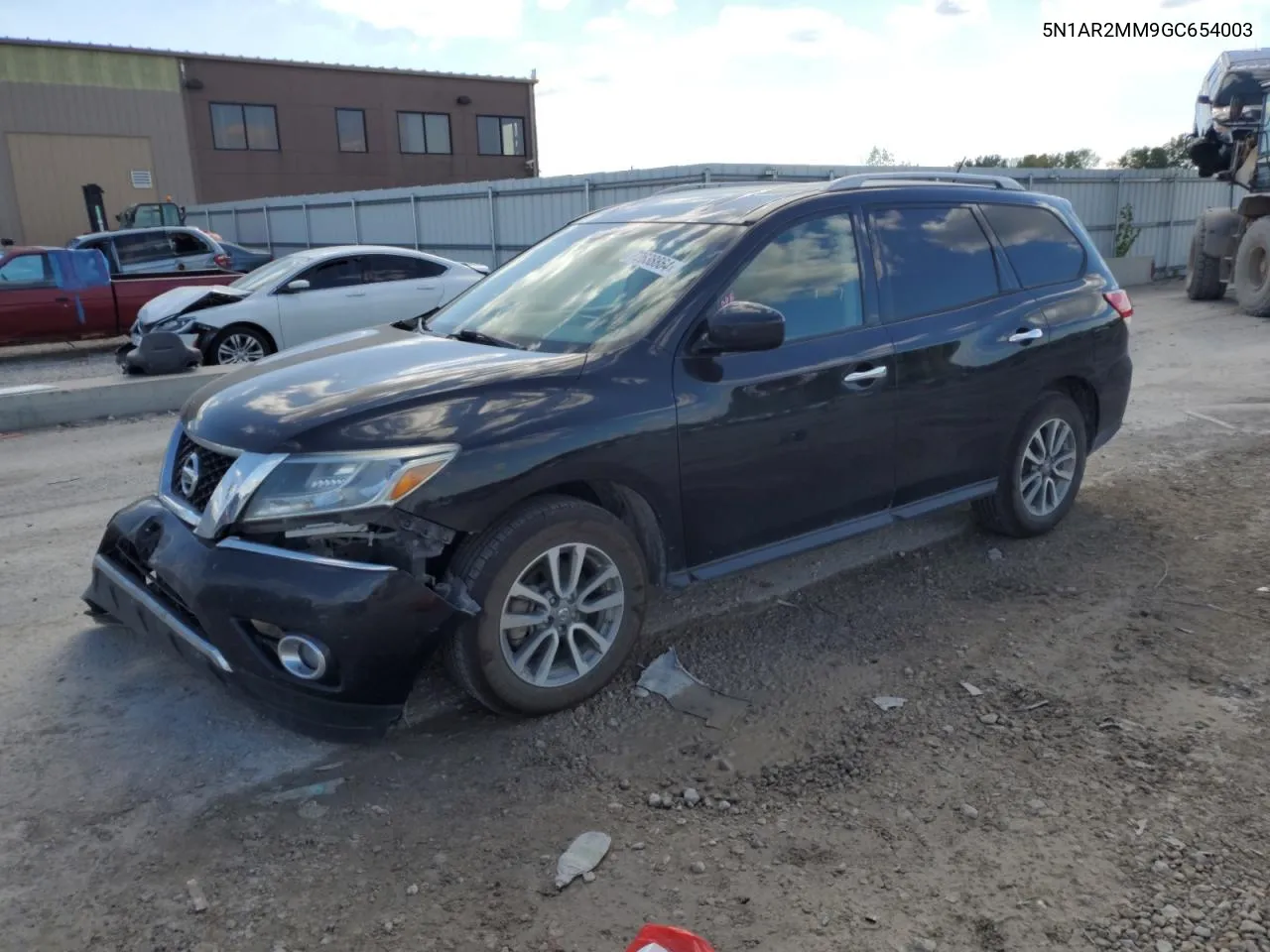 2016 Nissan Pathfinder S VIN: 5N1AR2MM9GC654003 Lot: 72638864