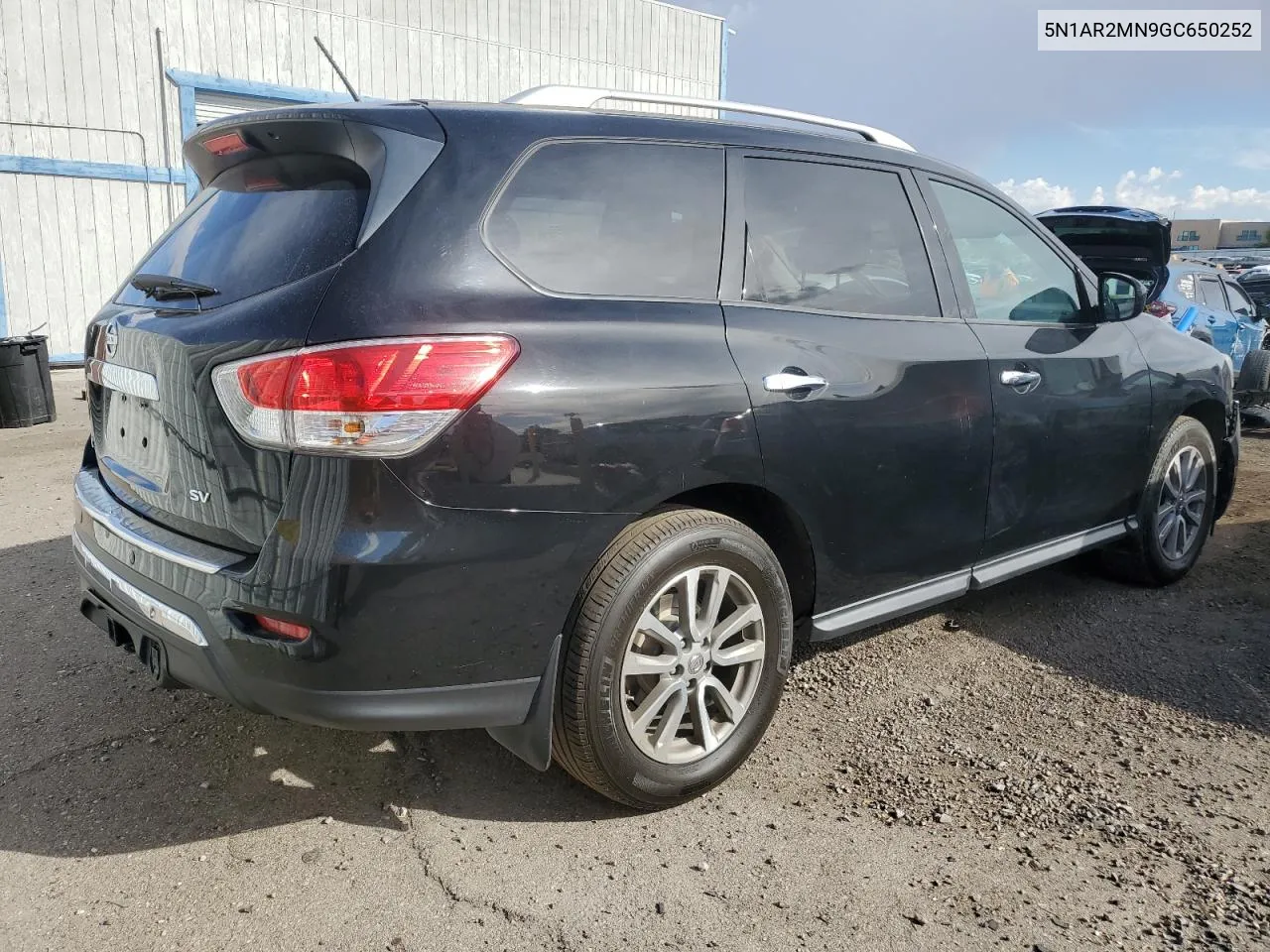 2016 Nissan Pathfinder S VIN: 5N1AR2MN9GC650252 Lot: 72659674