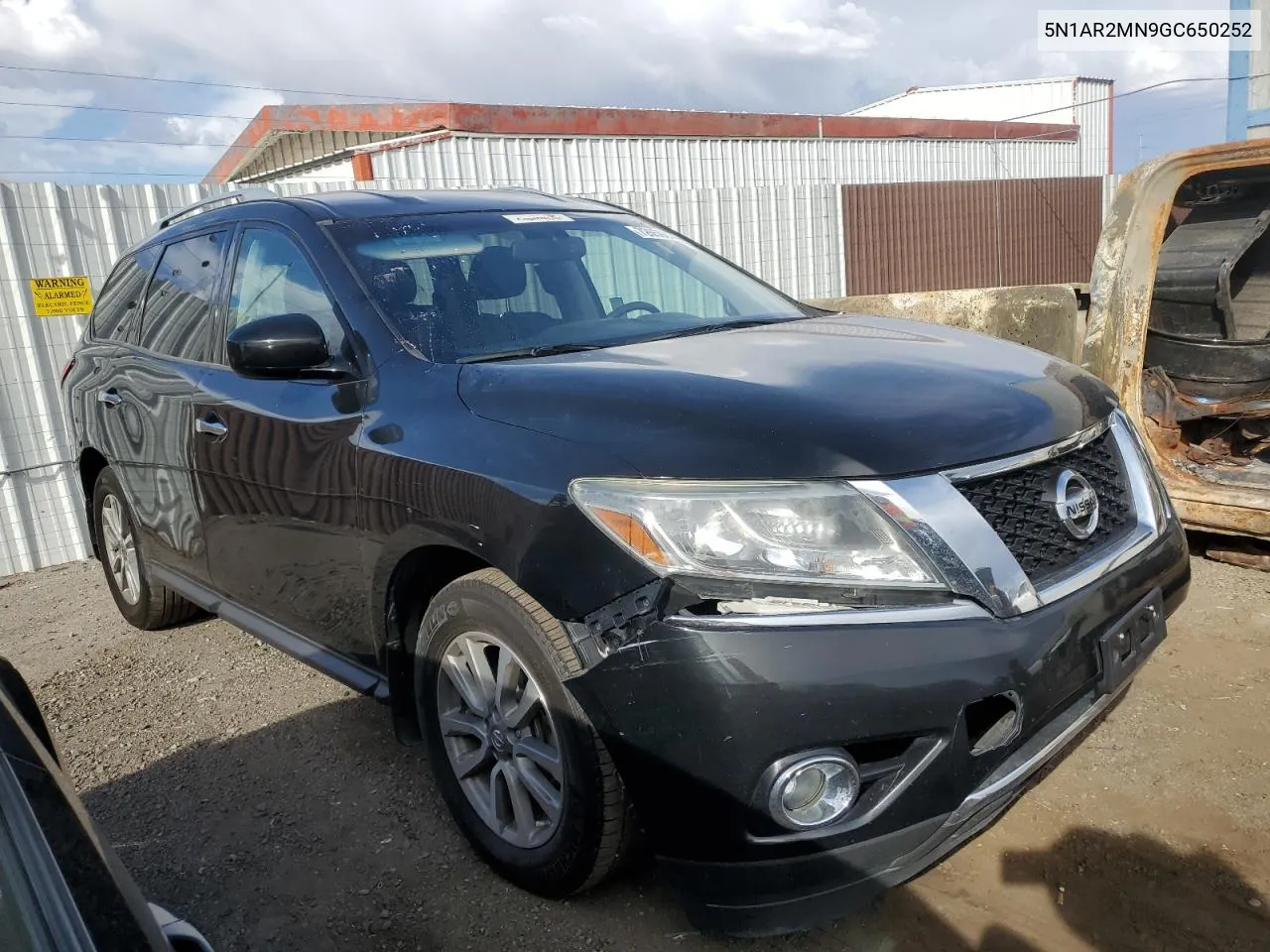 2016 Nissan Pathfinder S VIN: 5N1AR2MN9GC650252 Lot: 72659674