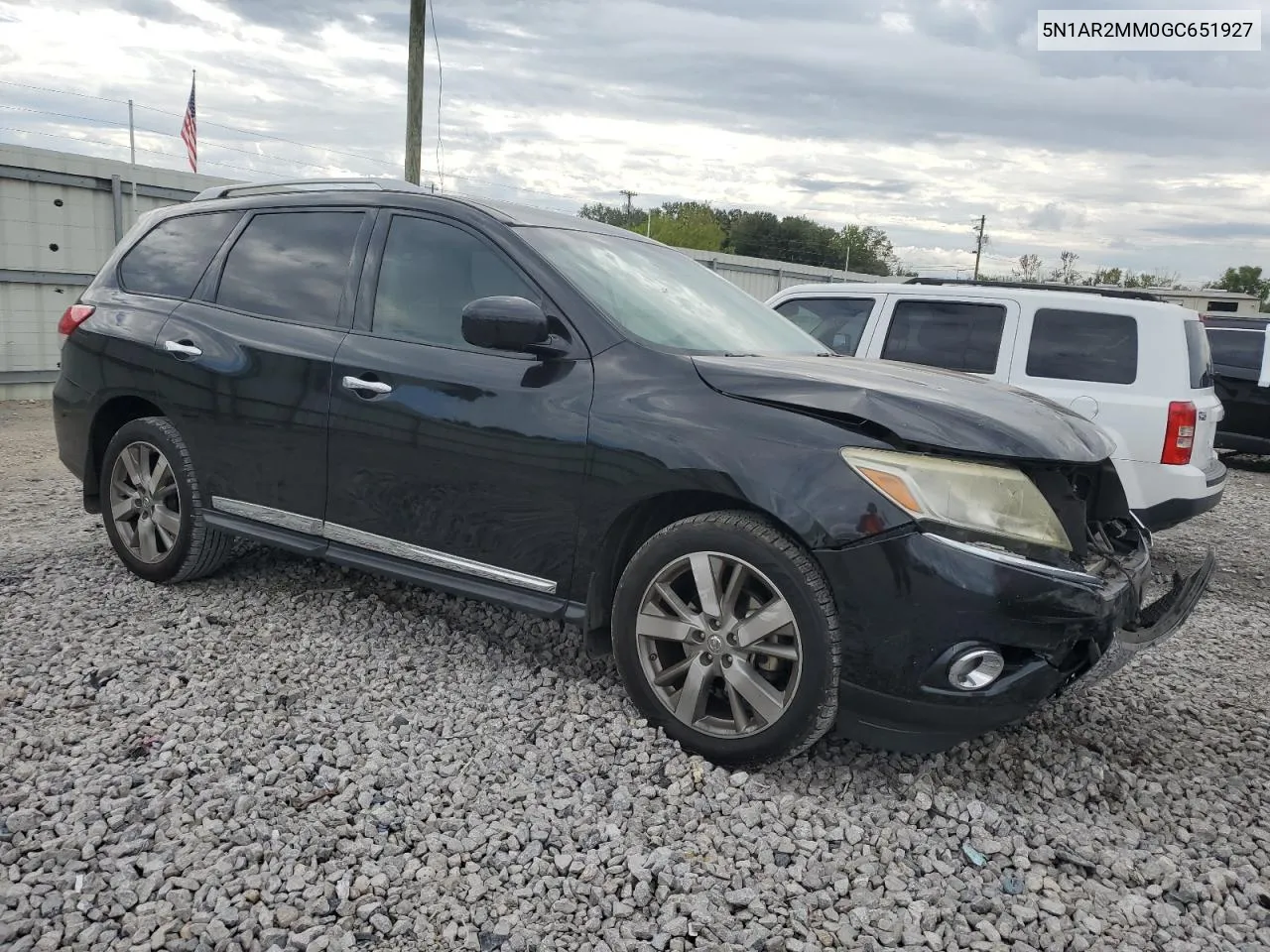 2016 Nissan Pathfinder S VIN: 5N1AR2MM0GC651927 Lot: 72920404