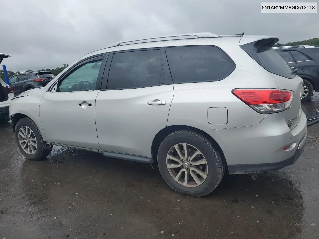 2016 Nissan Pathfinder S VIN: 5N1AR2MM8GC613118 Lot: 72960234