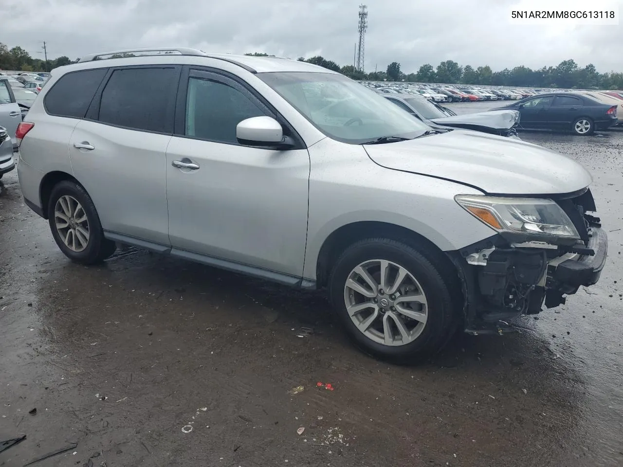 2016 Nissan Pathfinder S VIN: 5N1AR2MM8GC613118 Lot: 72960234