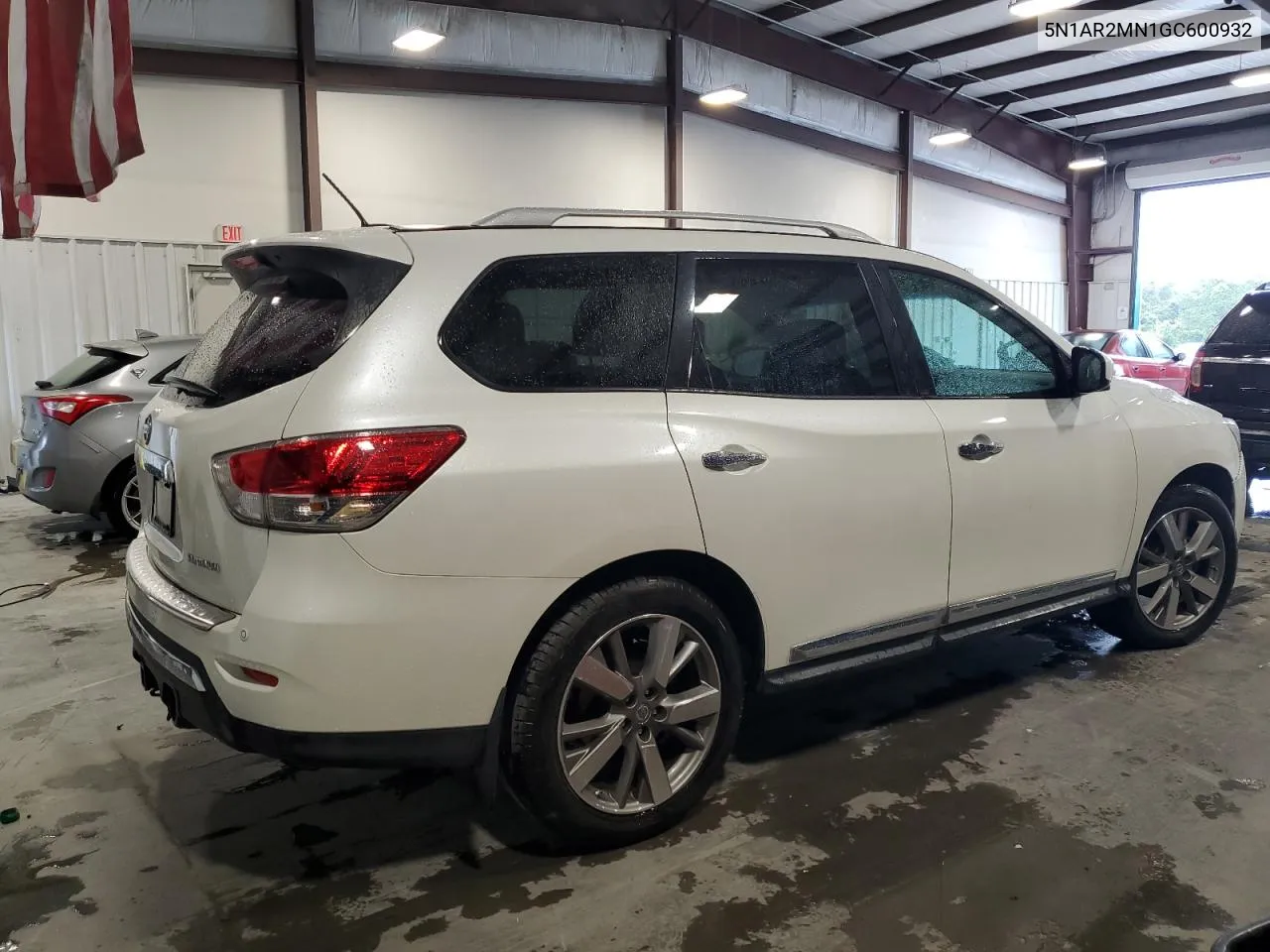 2016 Nissan Pathfinder S VIN: 5N1AR2MN1GC600932 Lot: 73041894