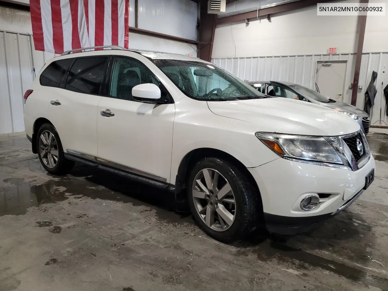 2016 Nissan Pathfinder S VIN: 5N1AR2MN1GC600932 Lot: 73041894