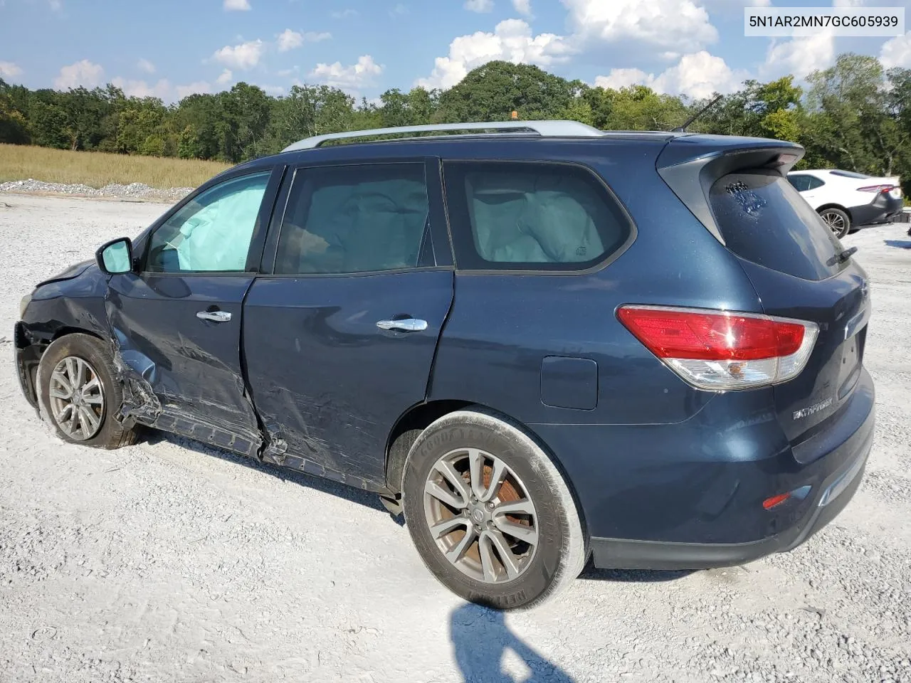 2016 Nissan Pathfinder S VIN: 5N1AR2MN7GC605939 Lot: 73103554