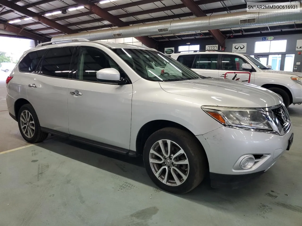 2016 Nissan Pathfinder S VIN: 5N1AR2MM3GC616931 Lot: 73317274