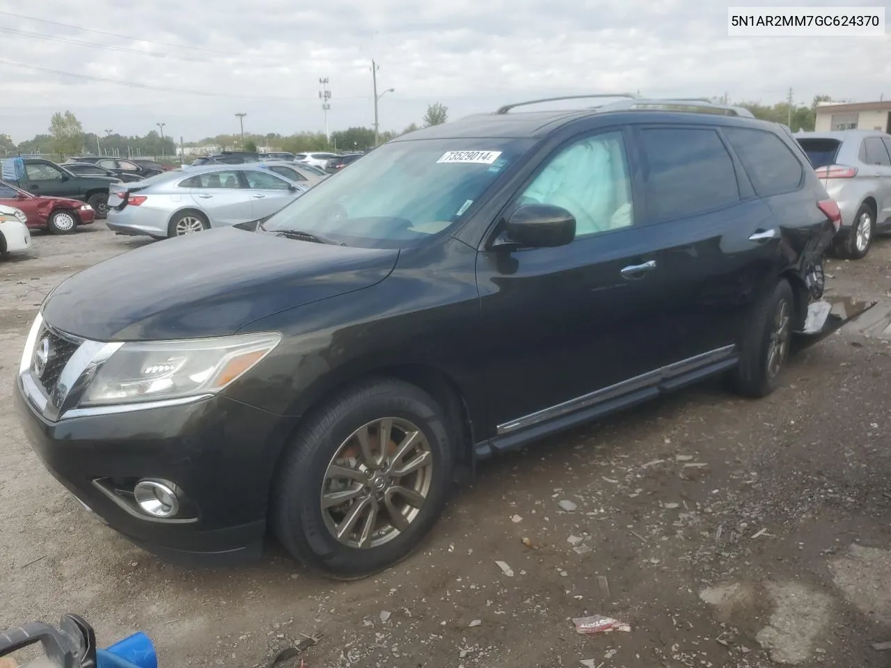 2016 Nissan Pathfinder S VIN: 5N1AR2MM7GC624370 Lot: 73529014