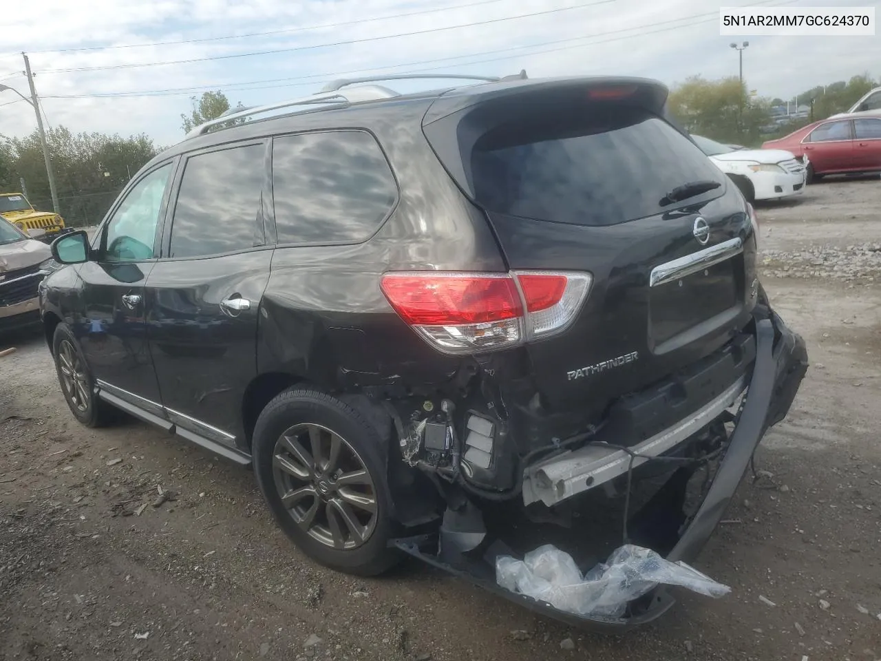 2016 Nissan Pathfinder S VIN: 5N1AR2MM7GC624370 Lot: 73529014