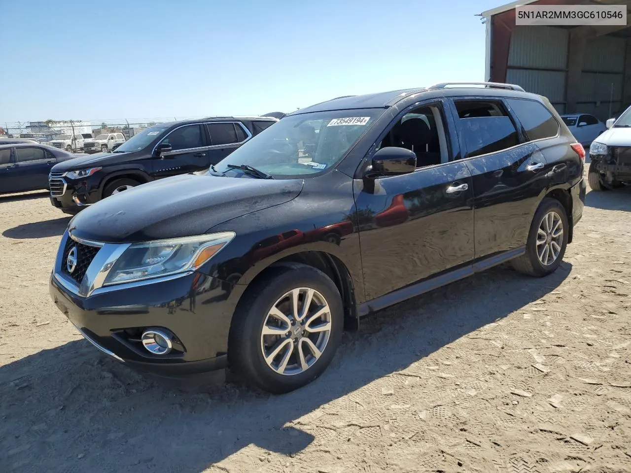 2016 Nissan Pathfinder S VIN: 5N1AR2MM3GC610546 Lot: 73549194