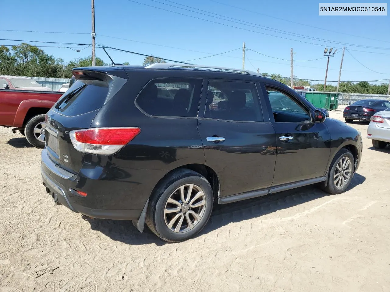 2016 Nissan Pathfinder S VIN: 5N1AR2MM3GC610546 Lot: 73549194