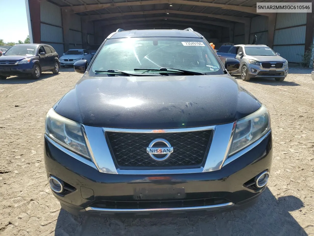 2016 Nissan Pathfinder S VIN: 5N1AR2MM3GC610546 Lot: 73549194