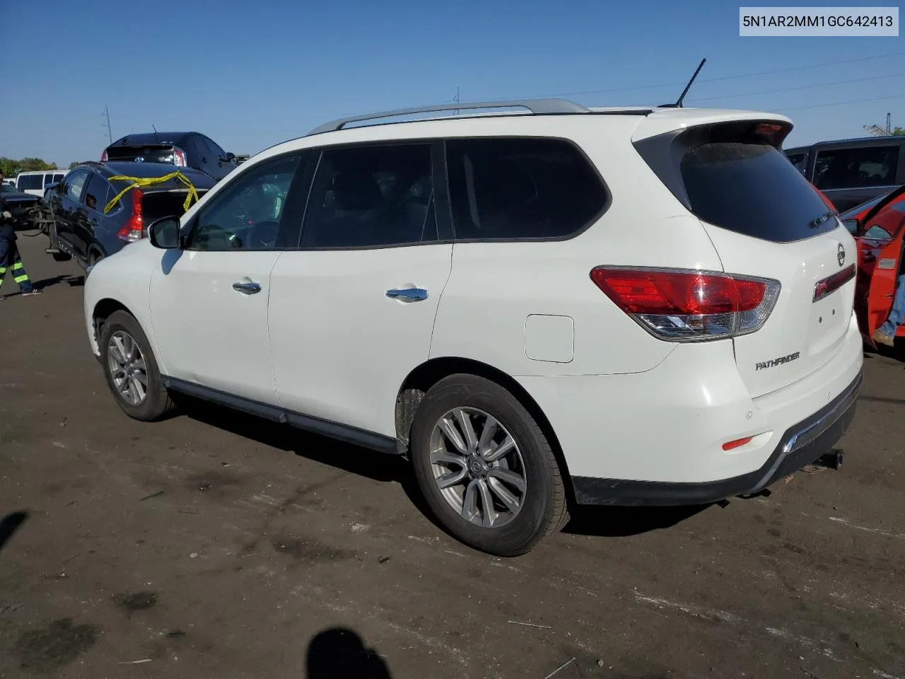 5N1AR2MM1GC642413 2016 Nissan Pathfinder S